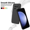 Realme 13+ Black Liquid Silicone Dropproof Full Coverage Phone Case - 4
