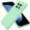 Realme 13+ Green Liquid Silicone Dropproof Full Coverage Phone Case - 1