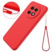 Realme P1 Speed Red Liquid Silicone Dropproof Full Coverage Case - 2