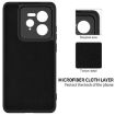 Realme GT 7 Pro Black Liquid Silicone Dropproof Full Coverage Case - 6