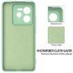 Realme GT 7 Pro Green Liquid Silicone Dropproof Full Coverage Case - 6