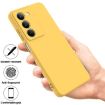 Realme 14x India Yellow Liquid Silicone Dropproof Phone Case - 2