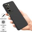 Realme C75x Black Liquid Silicone Dropproof Full Coverage Phone Case - 2
