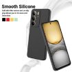 Realme C75x Black Liquid Silicone Dropproof Full Coverage Phone Case - 3