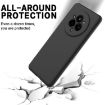 Realme 14 Pro+ Black Liquid Silicone Dropproof Full Coverage Case - 5