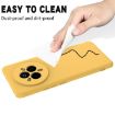 Realme 14 Pro+ Yellow Liquid Silicone Dropproof Full Coverage Case - 8