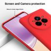Realme 14 Pro+ Red Liquid Silicone Dropproof Full Coverage Phone Case - 4