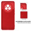 Realme 14 Pro+ Red Liquid Silicone Dropproof Full Coverage Phone Case - 6