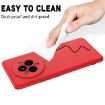 Realme 14 Pro+ Red Liquid Silicone Dropproof Full Coverage Phone Case - 8