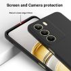 Realme 14x Global Black Liquid Silicone Dropproof Full Coverage Case - 4