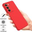 Realm V70/V70s 5G Red Silicone Dropproof Full Coverage Phone Case - 2