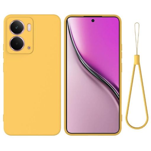 Realme P3 5G/Narzo 80x 5G Yellow Silicone Dropproof Phone Case - 1