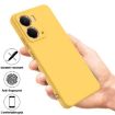 Realme P3 5G/Narzo 80x 5G Yellow Silicone Dropproof Phone Case - 2