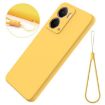 Realme P3 5G/Narzo 80x 5G Yellow Silicone Dropproof Phone Case - 7