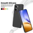 Realme 14/14T 5G Black Liquid Silicone Dropproof Phone Case - 3