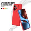 Realme GT 7/GT 7T 5G Red Liquid Silicone Dropproof Phone Case - 3