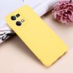 OPPO Reno8 4G Yellow Liquid Silicone Dropproof Full Coverage Case - 6