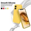 OPPO A58 4G Yellow Liquid Silicone Dropproof Full Coverage Case - 3