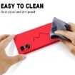 OPPO A58 4G Red Liquid Silicone Dropproof Full Coverage Phone Case - 8