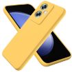 OPPO A79 Yellow Liquid Silicone Dropproof Full Coverage Phone Case - 1