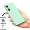 OPPO A59/A2 Green Liquid Silicone Dropproof Full Coverage Phone Case - 4