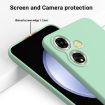 OPPO A59/A2 Green Liquid Silicone Dropproof Full Coverage Phone Case - 5