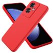 OPPO Reno11 F/F25 Pro Red Liquid Silicone Dropproof Phone Case - 1