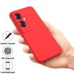 OPPO Reno11 F/F25 Pro Red Liquid Silicone Dropproof Phone Case - 4