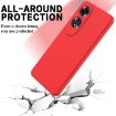 OPPO A60 4G Red Liquid Silicone Dropproof Full Coverage Phone Case - 5