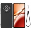 OPPO F27 5G Black Liquid Silicone Dropproof Full Coverage Case - 1