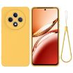 OPPO F27 5G Yellow Liquid Silicone Dropproof Full Coverage Case - 1