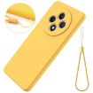 OPPO F27 5G Yellow Liquid Silicone Dropproof Full Coverage Case - 7