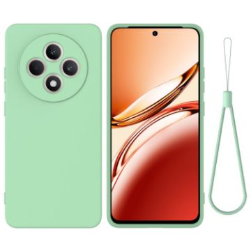 OPPO F27 5G Green Liquid Silicone Dropproof Full Coverage Case - 1