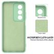 OPPO A3 Pro 5G India Green Liquid Silicone Dropproof Phone Case - 6