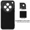 OPPO Find X8 Pro Black Liquid Silicone Dropproof Full Coverage Case - 6