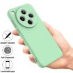 OPPO Find X8 Green Liquid Silicone Dropproof Full Coverage Case - 2