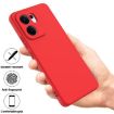 OPPO Reno13 F 4G/5G Red Liquid Silicone Dropproof Phone Case - 2