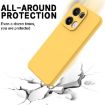 OPPO Reno13 Pro 5G Yellow Liquid Silicone Dropproof Phone Case - 5