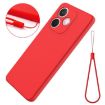 OPPO A5 Pro 5G Red Liquid Silicone Dropproof Full Coverage Case - 7
