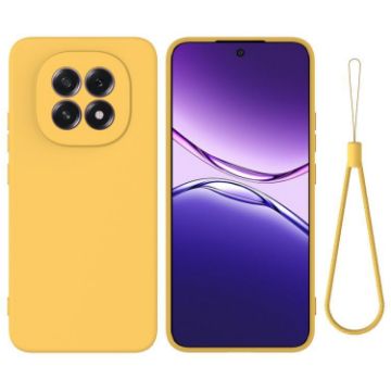 OPPO F29 5G/A5 2025 Yellow Liquid Silicone Dropproof Phone Case - 1
