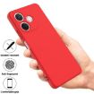 OPPO A5 Pro 4G Red Liquid Silicone Dropproof Full Coverage Case - 2