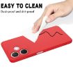 OPPO A5 Pro 4G Red Liquid Silicone Dropproof Full Coverage Case - 8