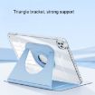 iPad Pro 13 2024 Grey Magnetic Split Leather Smart Case - 6