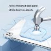 iPad Pro 13 2024 Grey Magnetic Split Leather Smart Case - 7