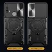 Moto E20/E30/E40 Pink Camshield Magnetic Holder Case - CD Texture - 7
