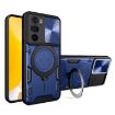 Motorola Edge 30 Pro Blue Camshield Magnetic Holder Phone Case - 1