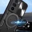 Motorola Edge 30 Pro Silver Camshield Magnetic Holder Phone Case - 4