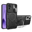 Motorola Edge 30 Neo Black Camshield Magnetic Holder Phone Case - 1