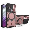Moto G30/G20/G10 Pink CD Texture Camshield Magnetic Case - 1