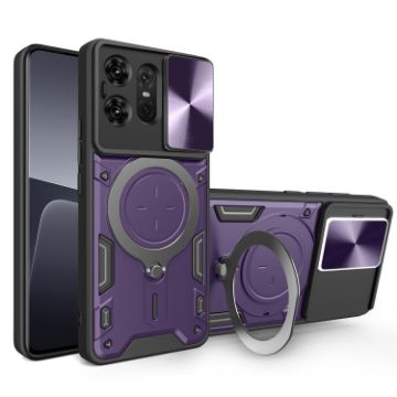 Motorola Edge 50 Pro Purple Camshield Magnetic Holder Case Global - 1